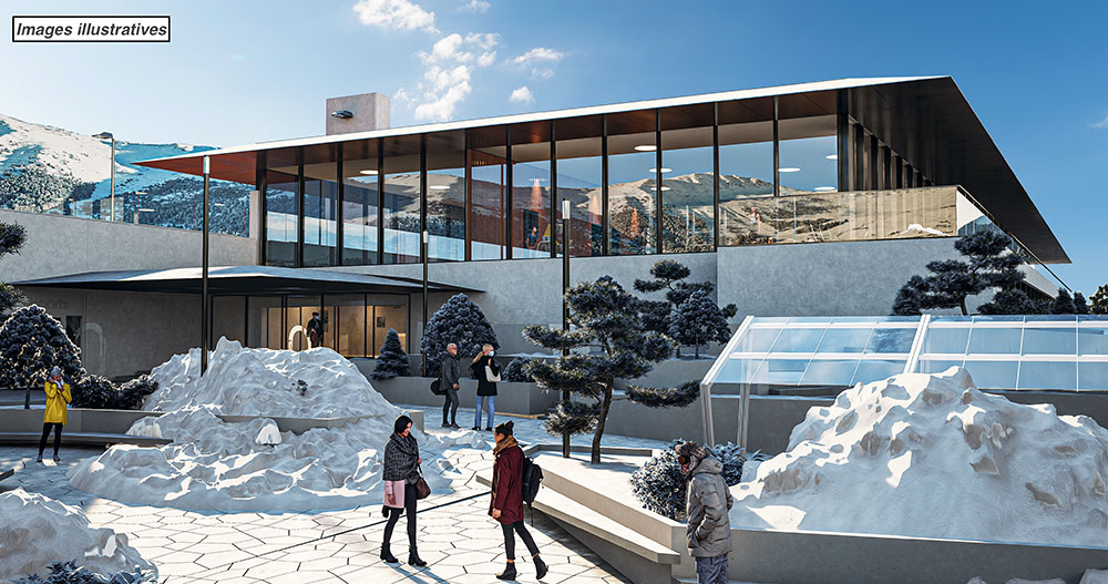 The future sports centre: A magnificent project for Verbier and its influence